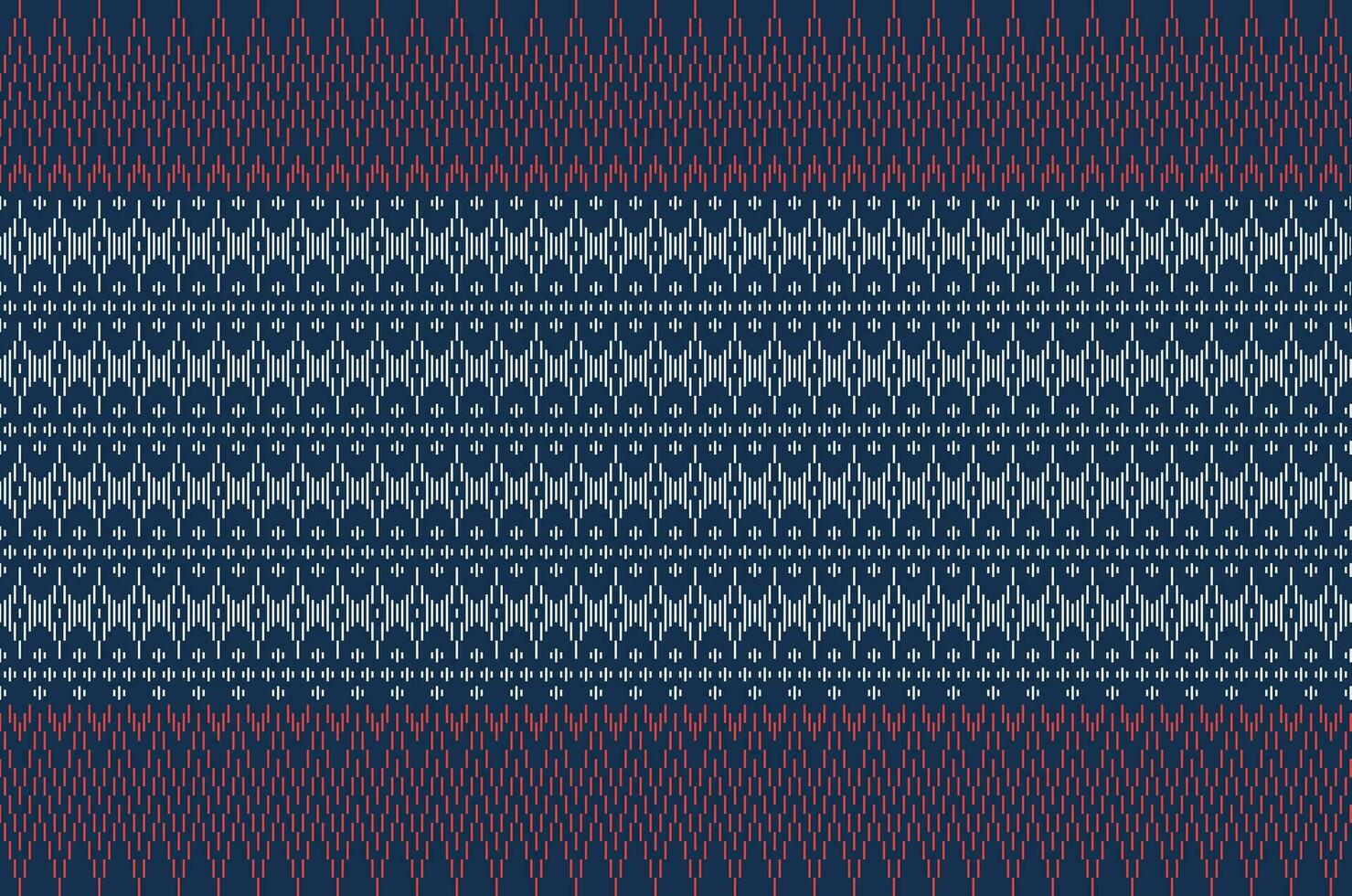 Geometric seamless patterns. Background design with zigzag line stripe seamless pattern. Thailand pattern traditional for texture, fabric, clothing, wrapping. vector