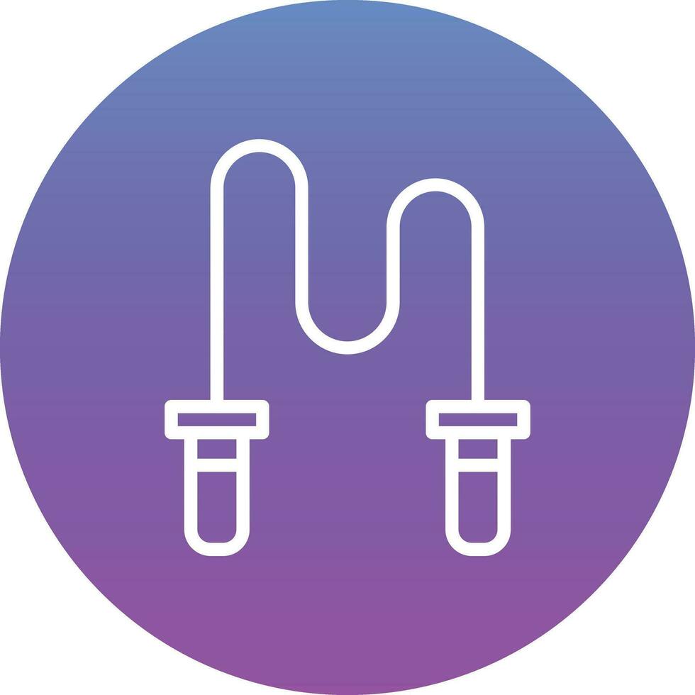 Skipping Rope Vector Icon