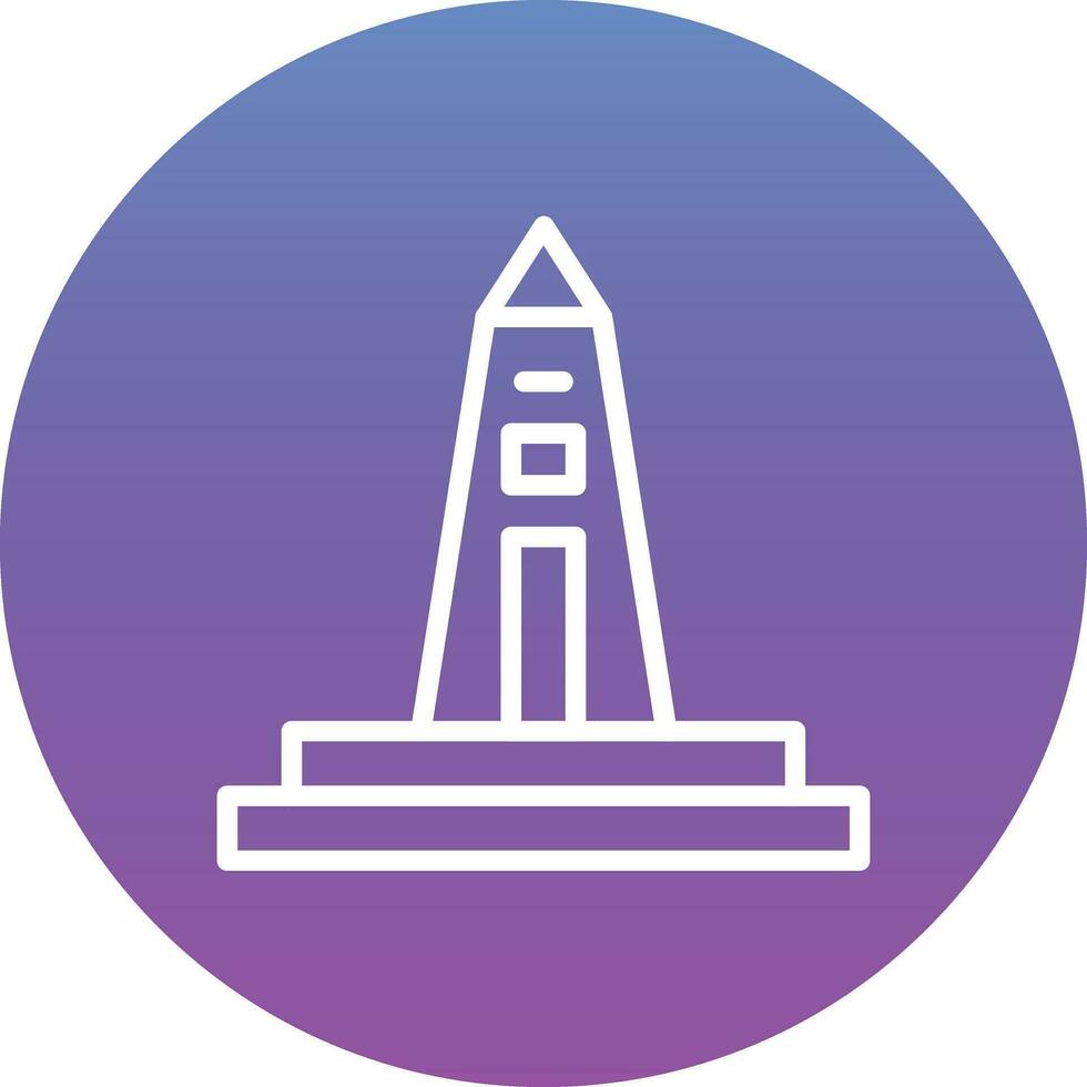 Obelisk Vector Icon