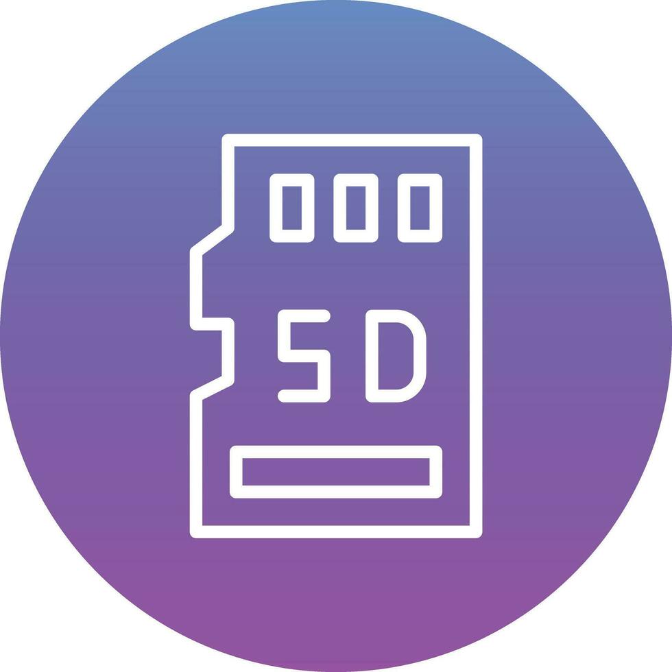 Sd Card Vector Icon