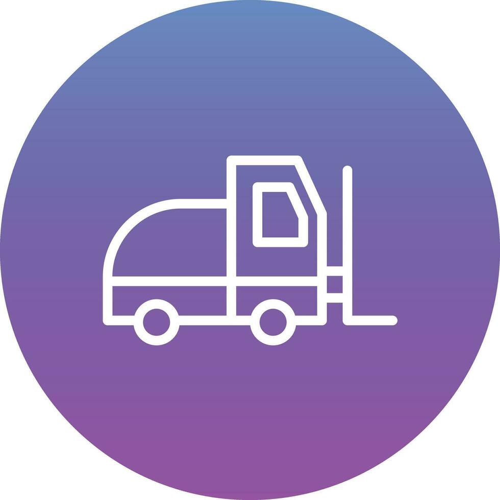 Forklift Vector Icon