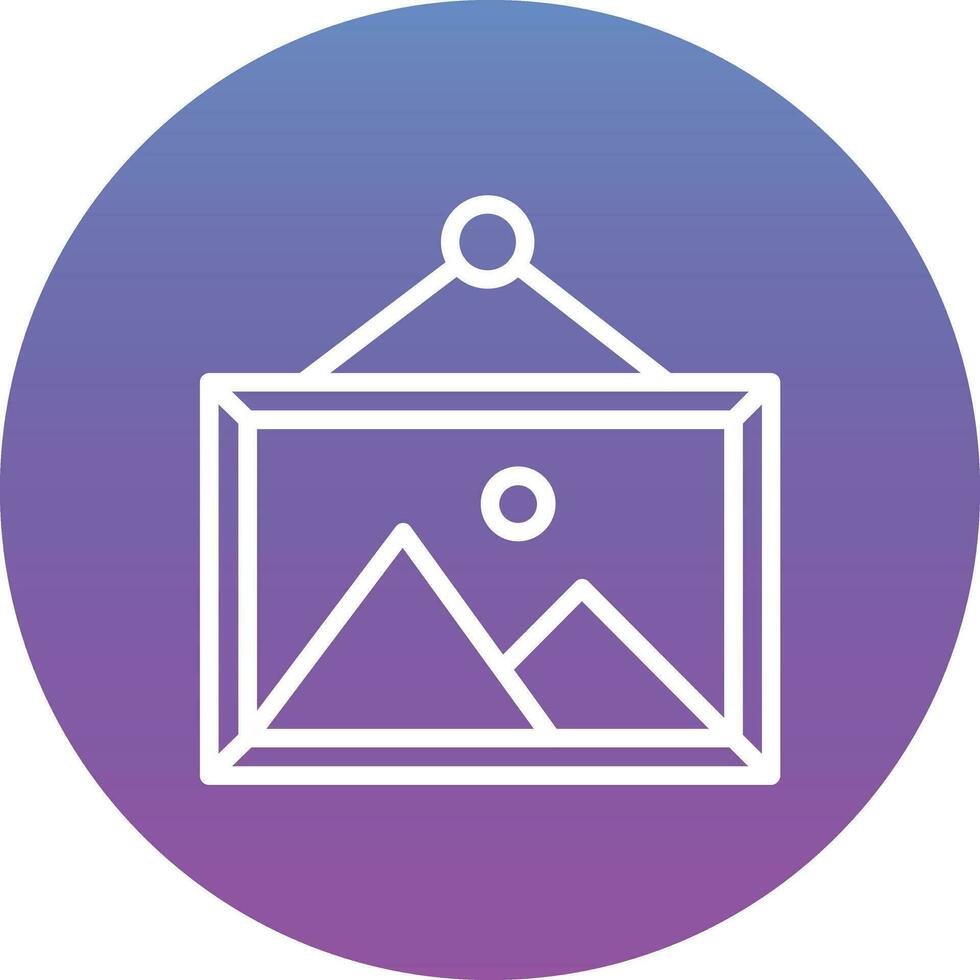 Photo Frame Vector Icon