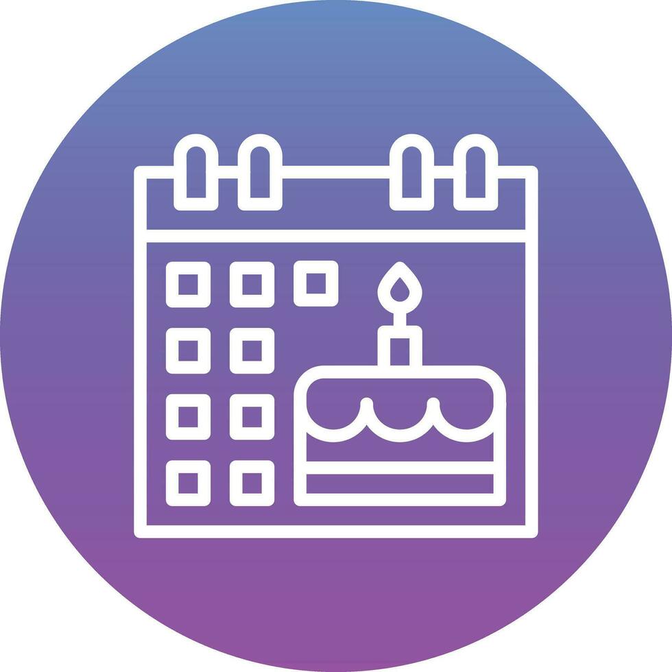 Birthday Event Vector Icon