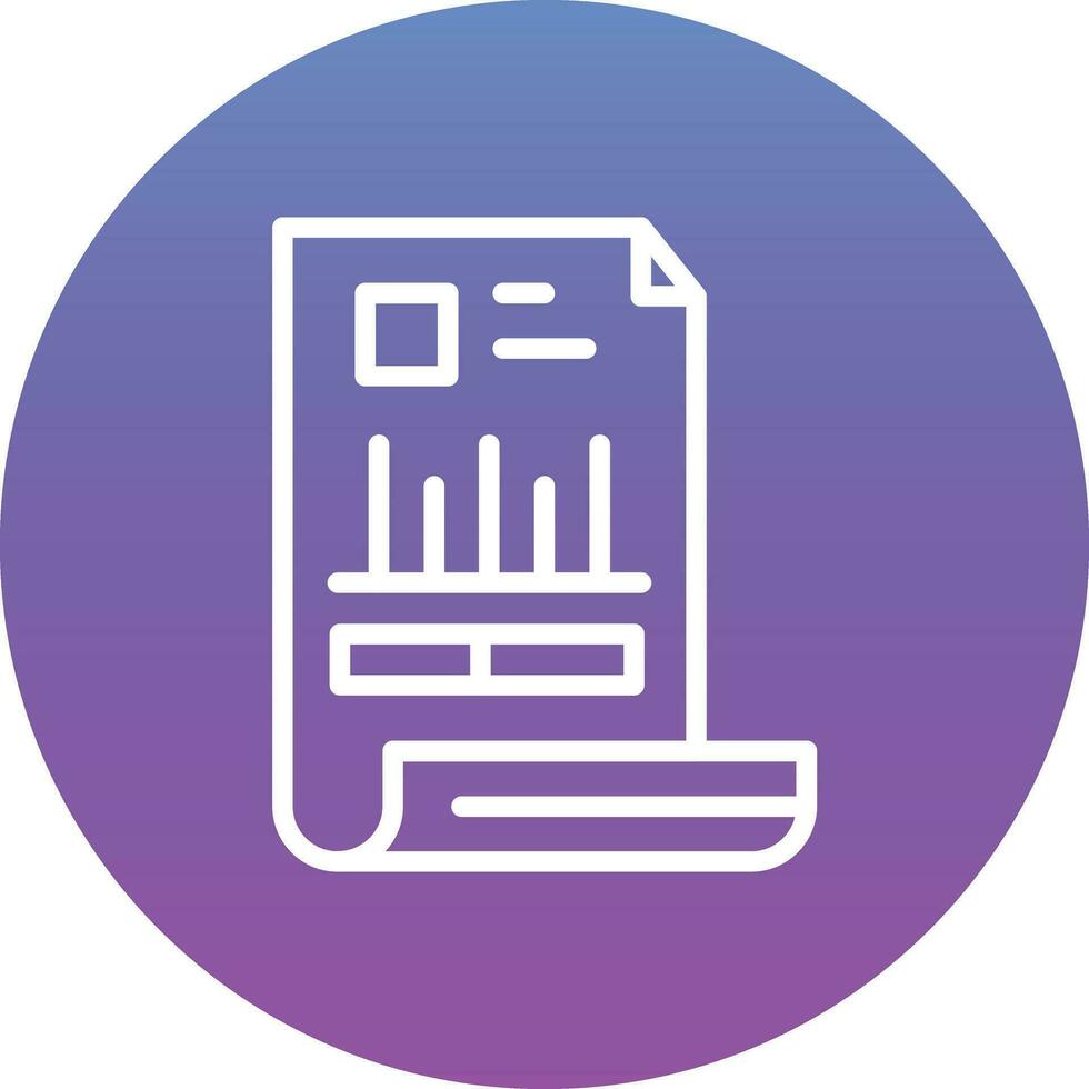 Invoice Vector Icon