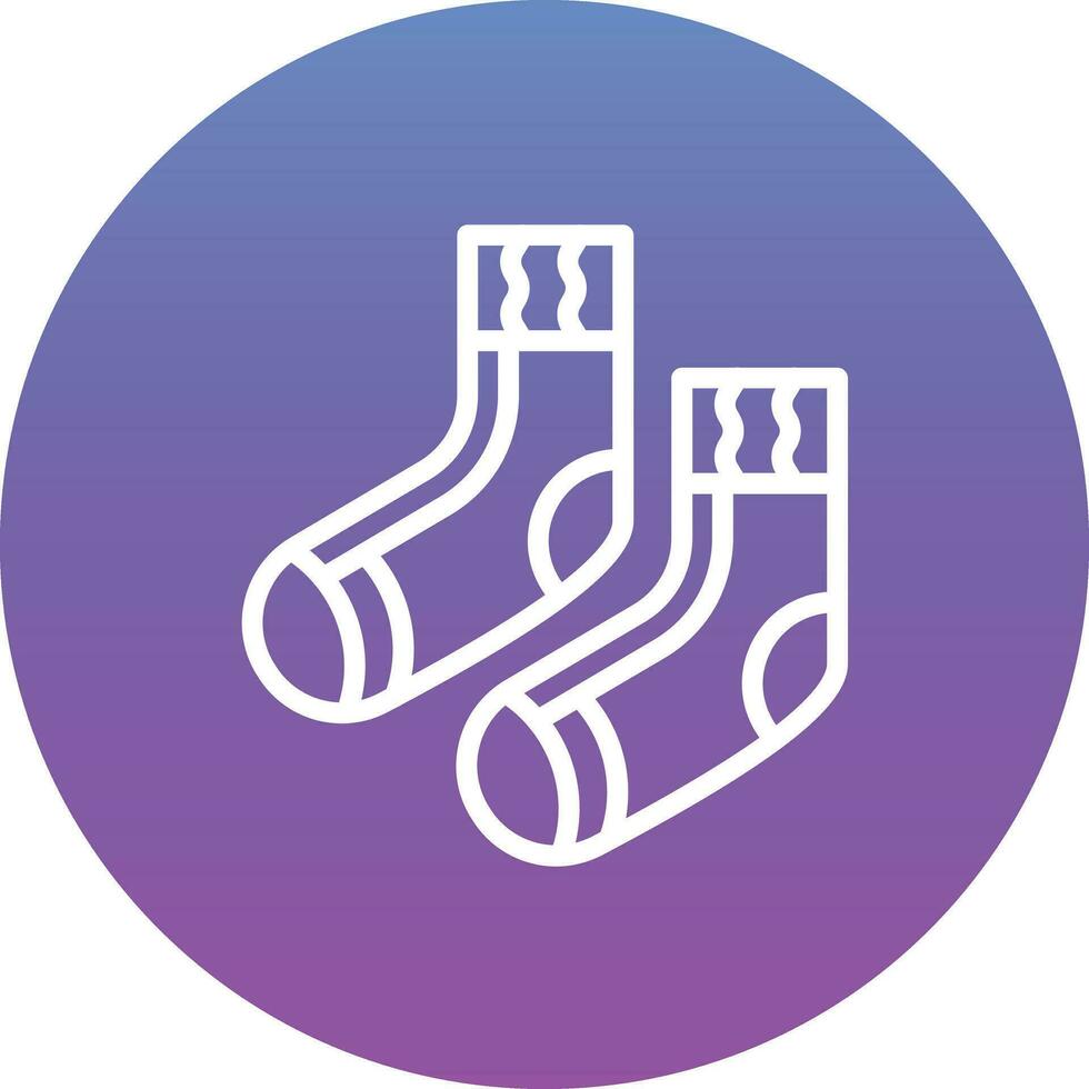 Baby Socks Vector Icon