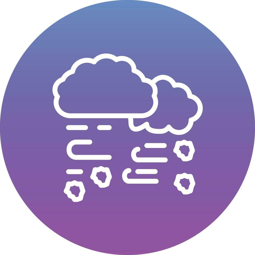 Blizzard Vector Icon