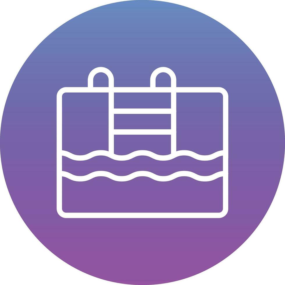 Swimming Pool Vector Icon