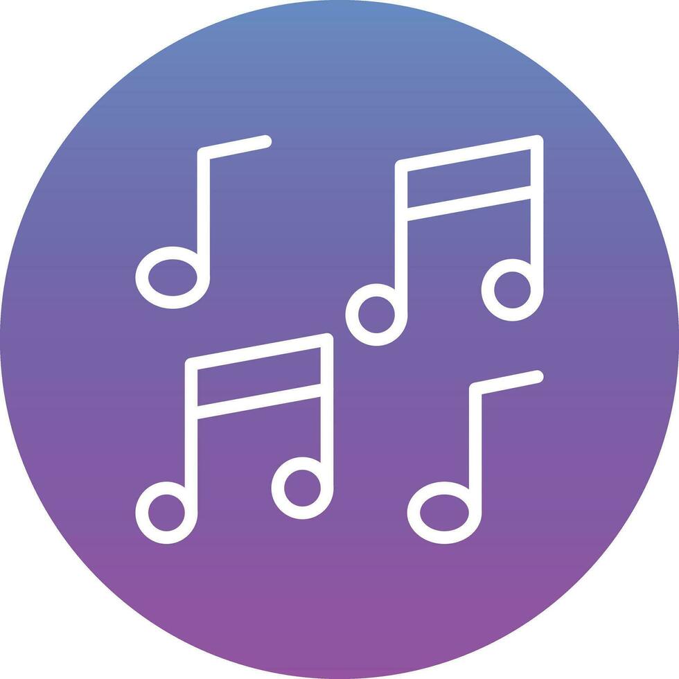 icono de vector de musica