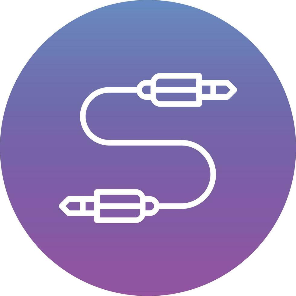 Audio Cable Vector Icon