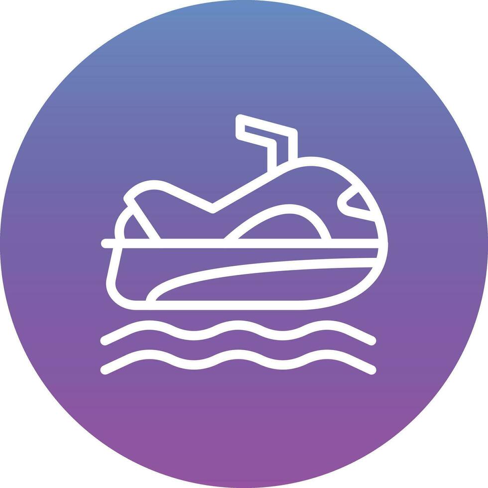 Jet Ski Vector Icon
