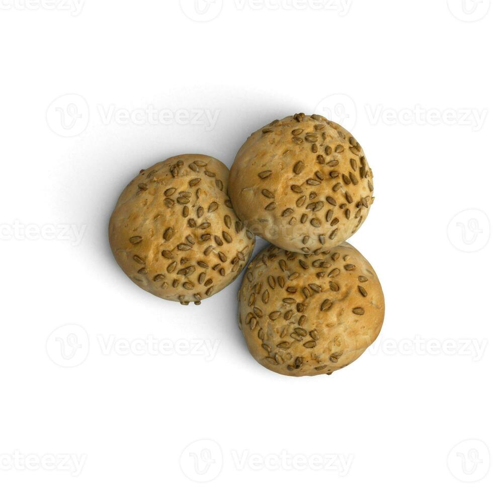 Chocolate Fantasy Artistic Bread Showcase isolated on white background photo