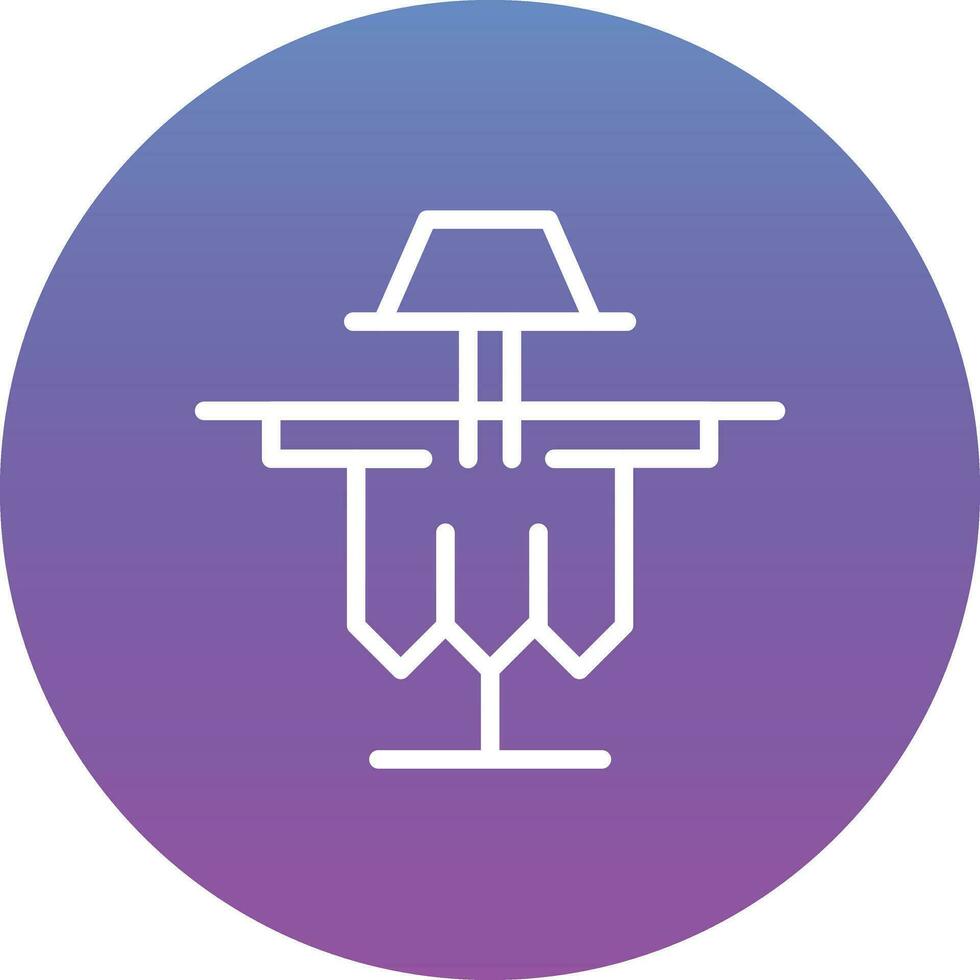 Scare Crow Vector Icon