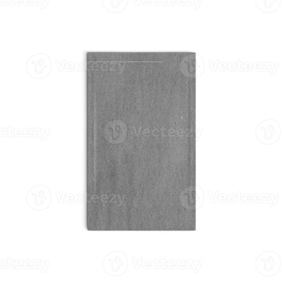 Chic Transparency in Packaging mock up Sachet Blank sachets set. White and black food or cosmetics product packaging photo