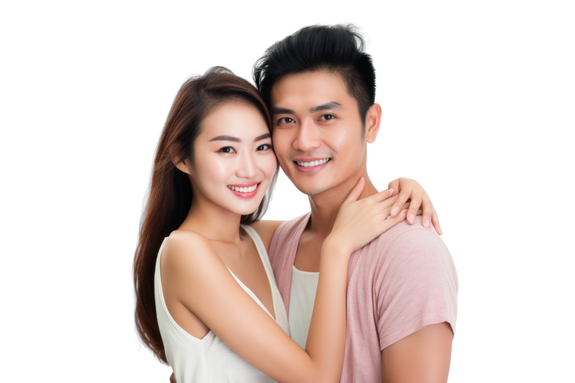 Ai Generated Asian Couple Smiling On Transparent Background 36463870 Png Ai Generated Asian Couple Smiling On Transparent Background 36463870 Png