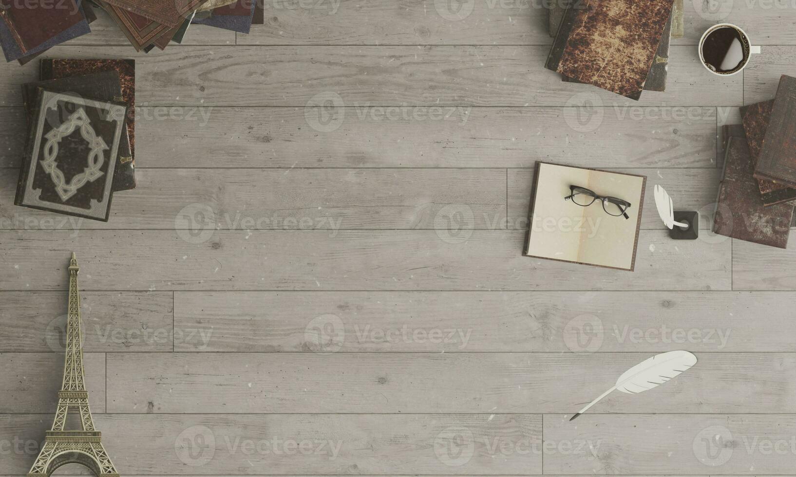 Vintage Vibes texture wallpaper 4k Digital Rendering of Old Book UI for Creatives photo