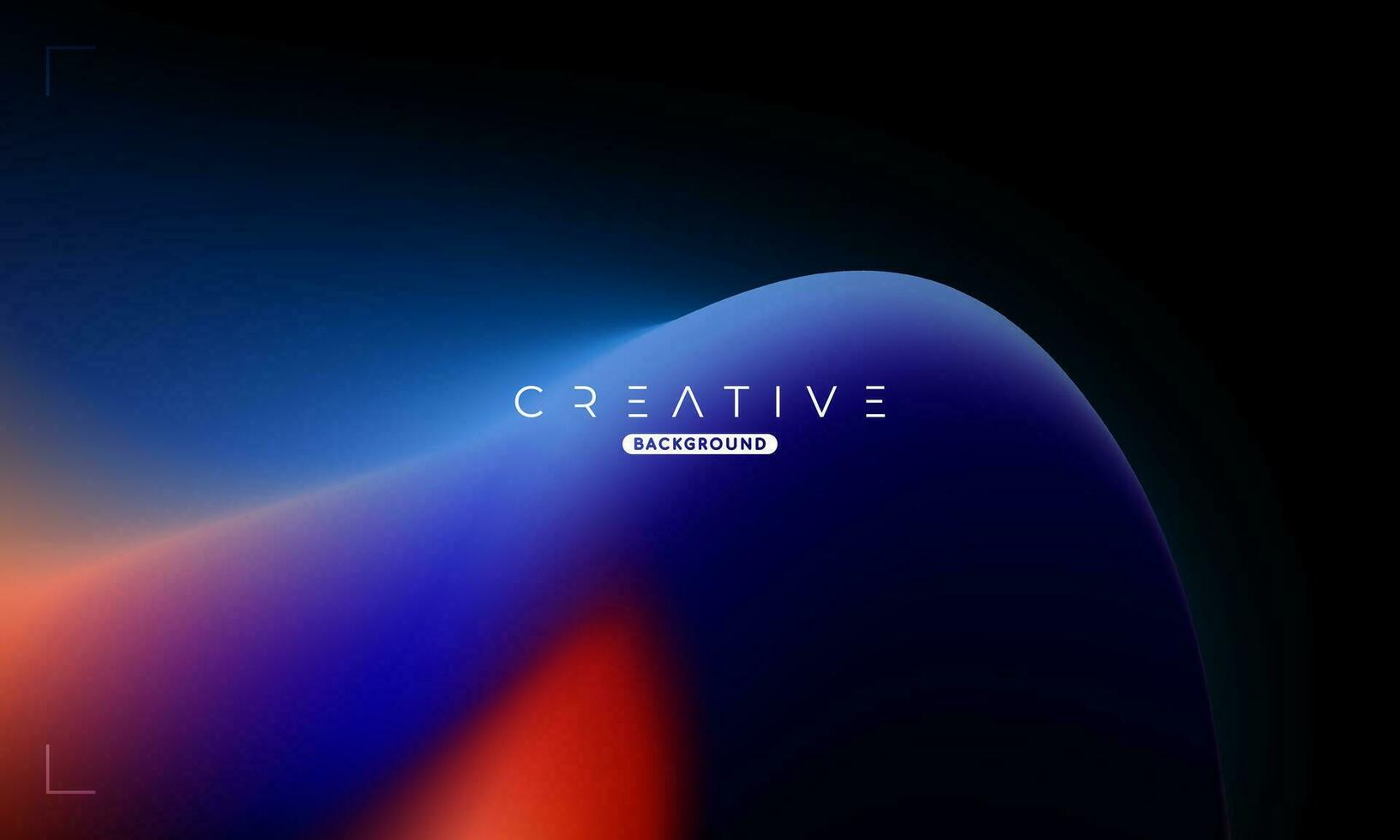 Abstract liquid gradient Background. Black, Blue and Orange Fluid Color Gradient. Design Template For ads, Banner, Poster, Cover, Web, Brochure, Wallpaper, and flyer. Vector. vector