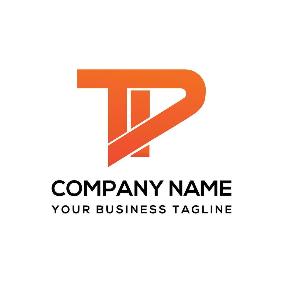 Creative TP Logo Mark vector