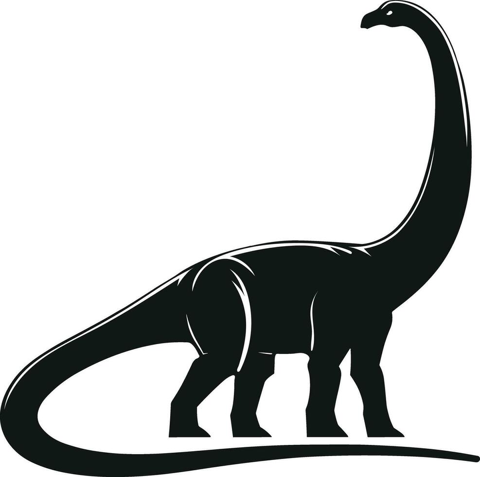 Diplodocus Dinosaur illustration Free vector