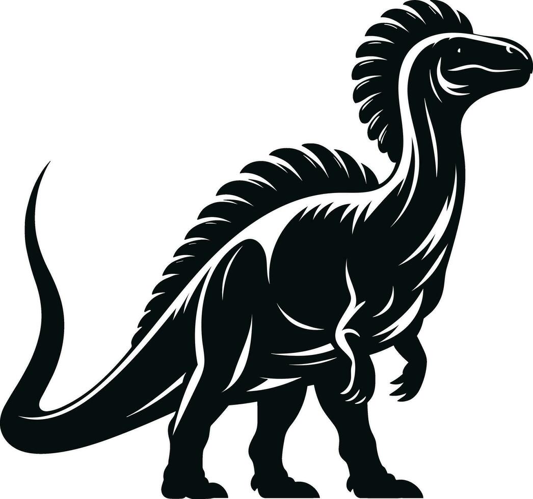 Stegosaurus Dinosaur illustration pro  vector