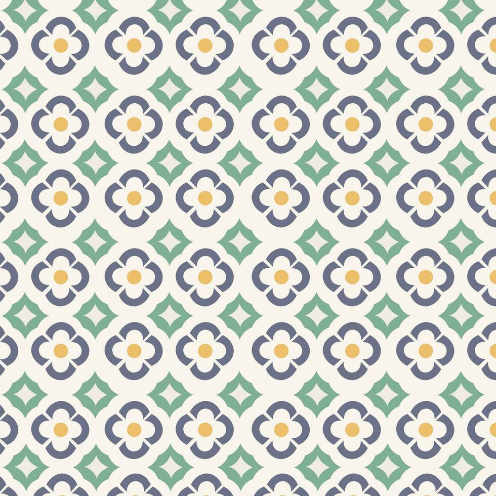Fabric pattern design for templates. vector