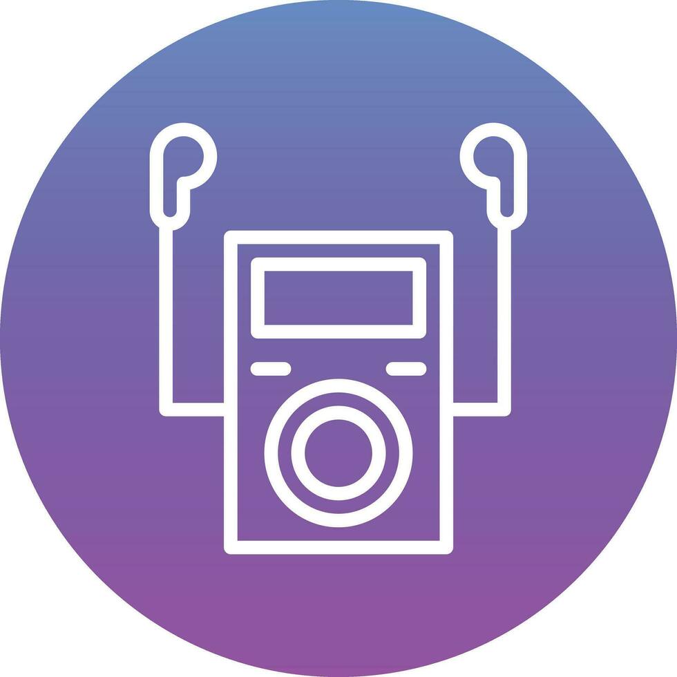 Music Player Vector Icon