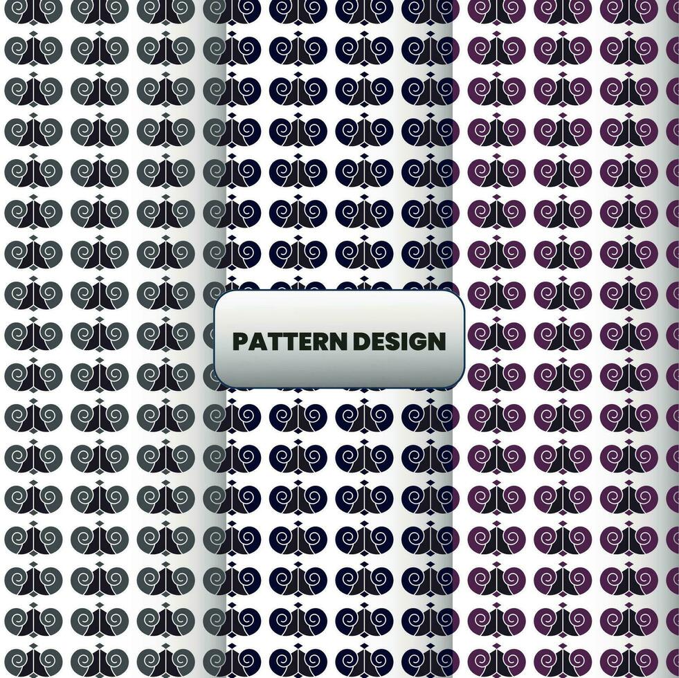 Pattern design Template for clothing vector