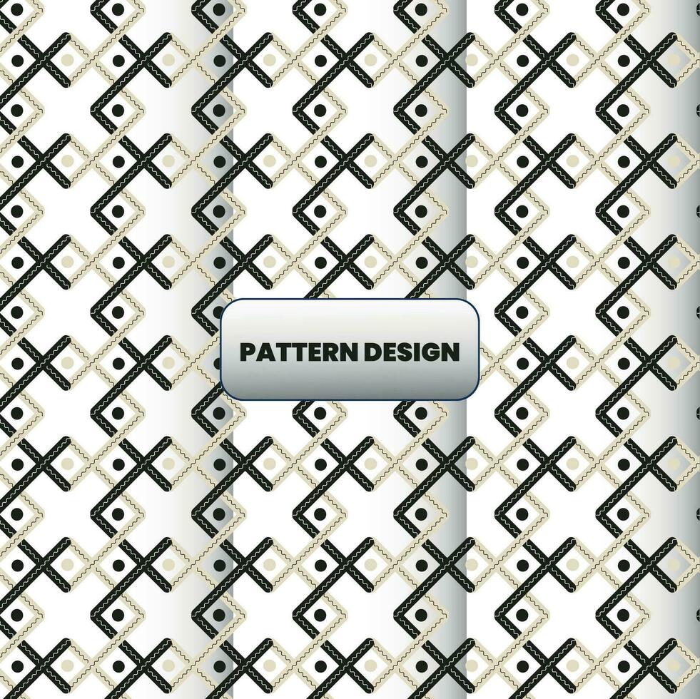 Pattern design Template for clothing vector