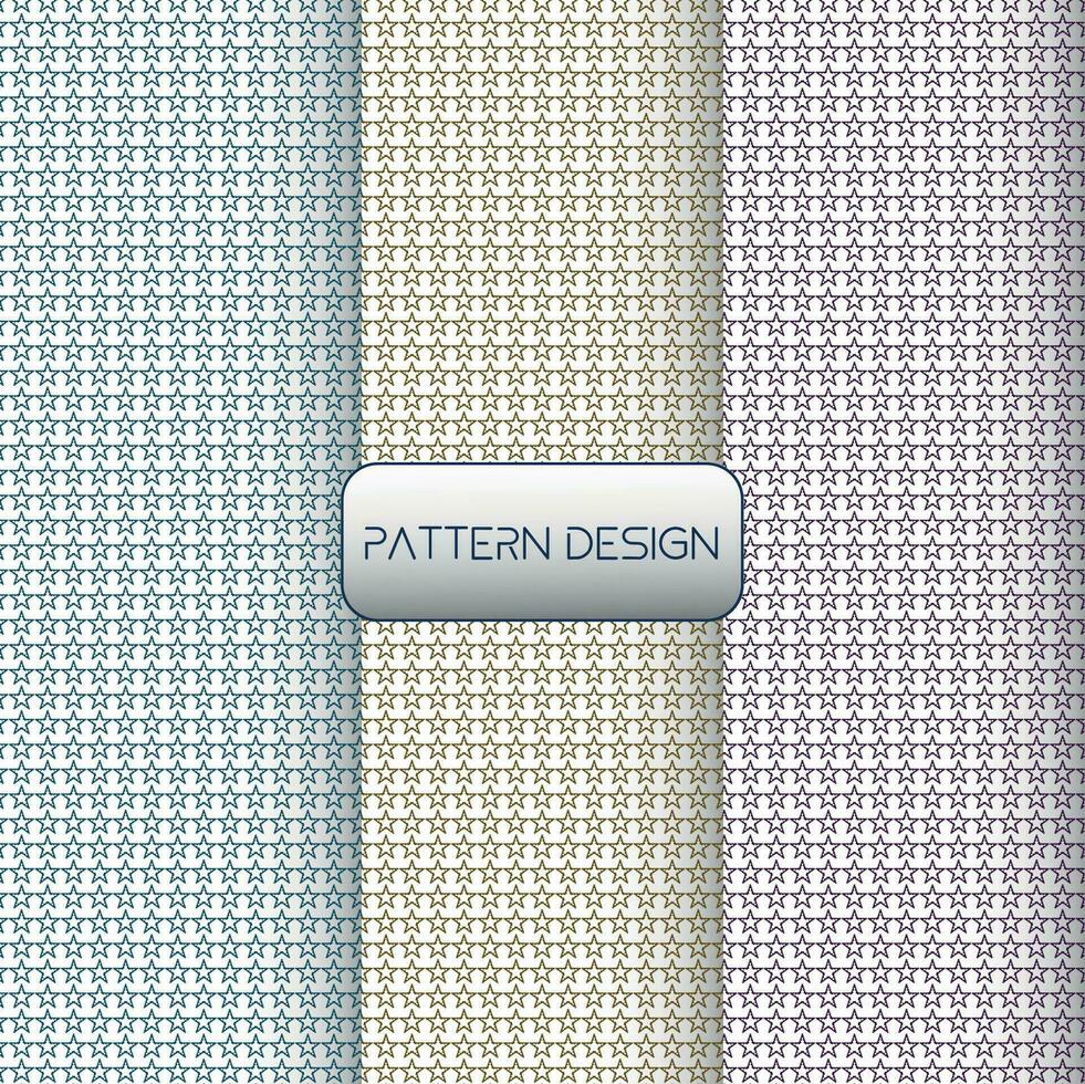 Pattern design Template for clothing vector