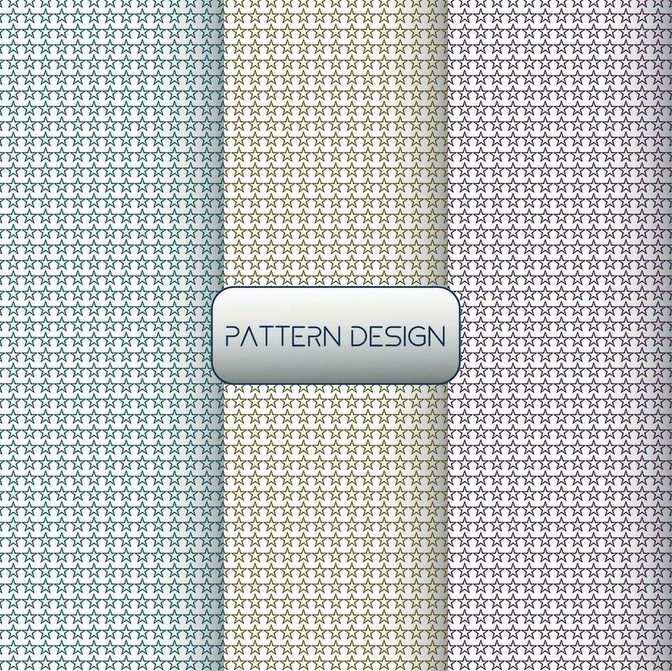 Pattern design Template for clothing vector