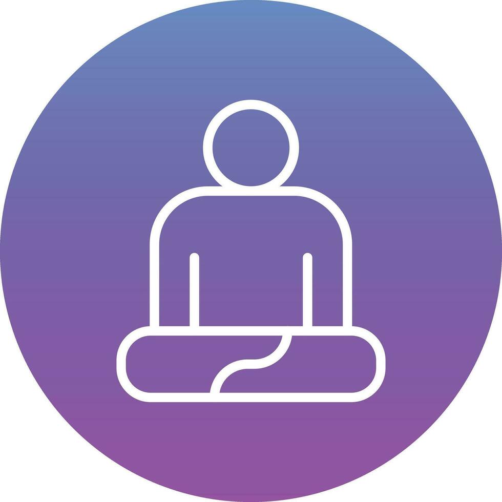 Meditation Vector Icon