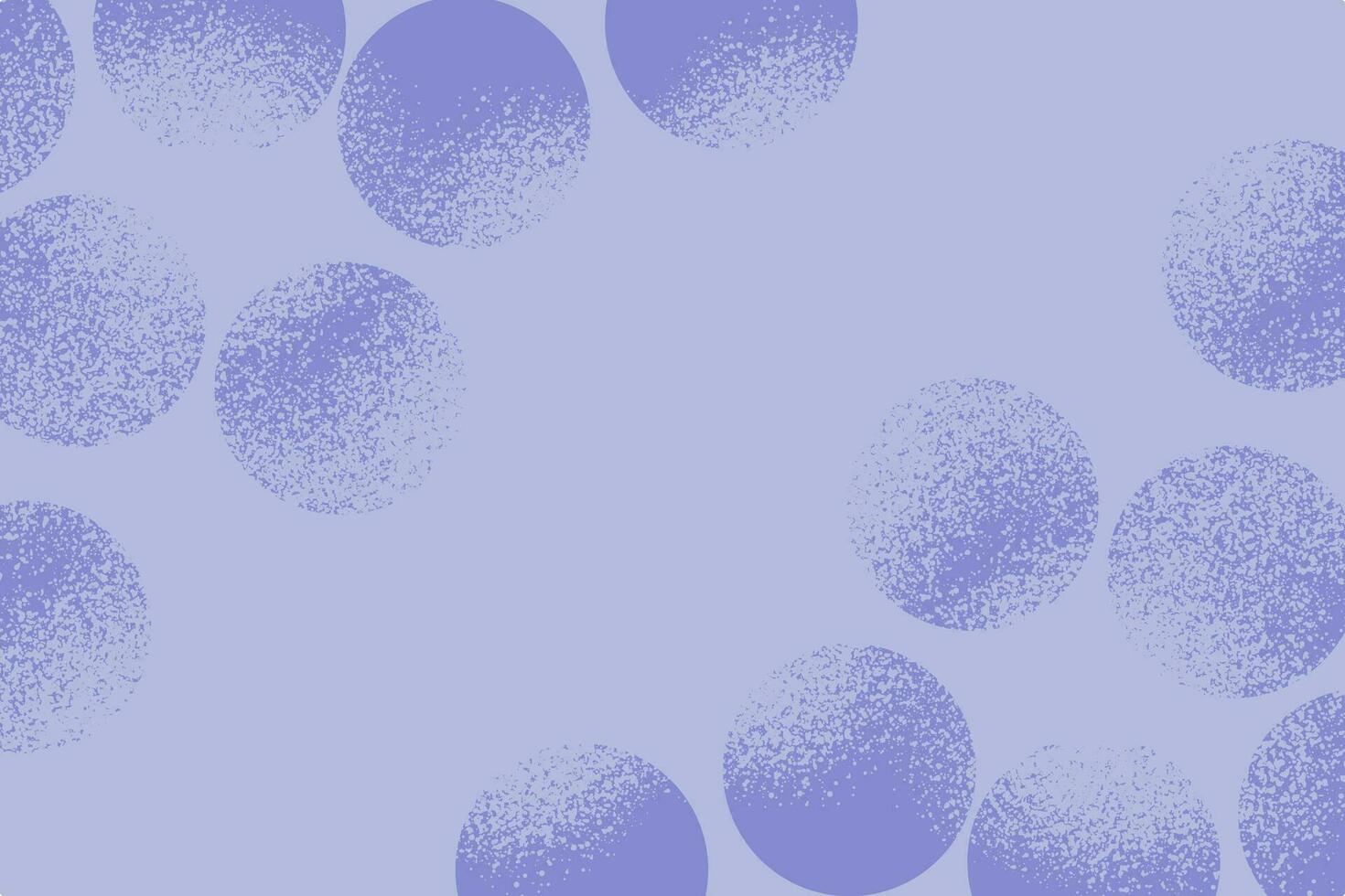 Abstract background with weathered retro grainy texture round shapes vector