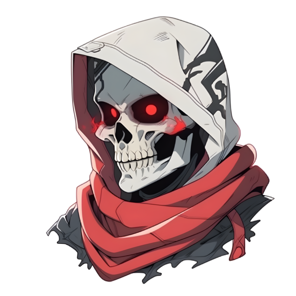 AI generated Creepy Bone Structure Shirt Graphic png