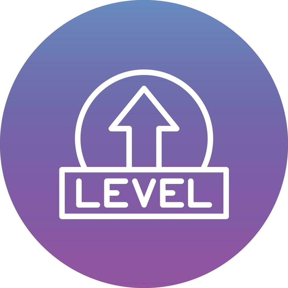 Level Up Vector Icon