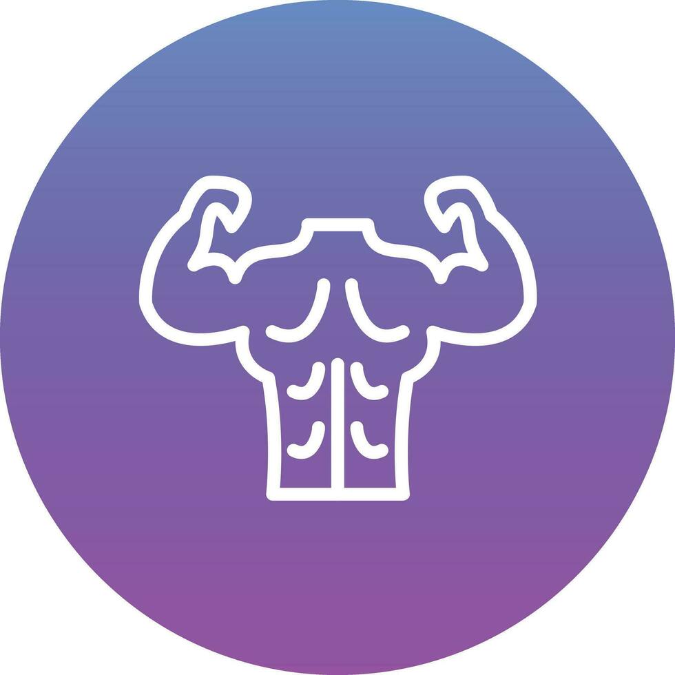 Back Muscle Vector Icon