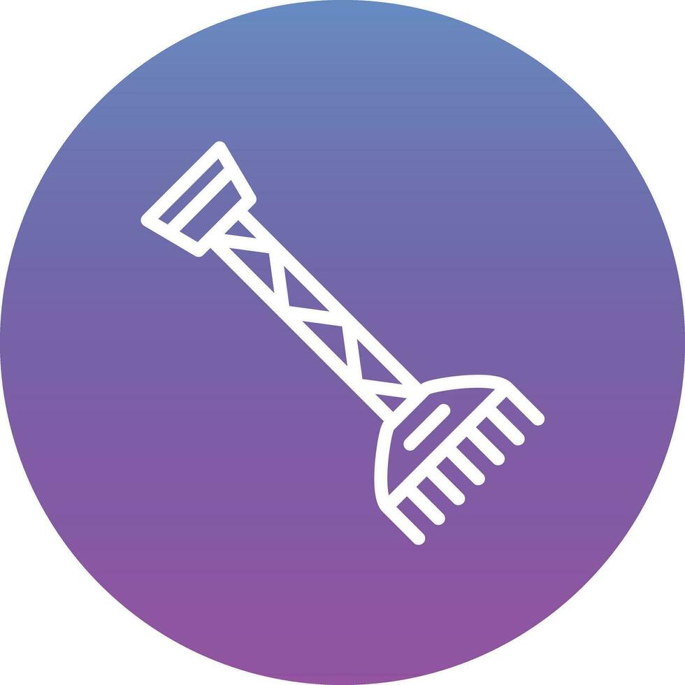 Rake Vector Icon