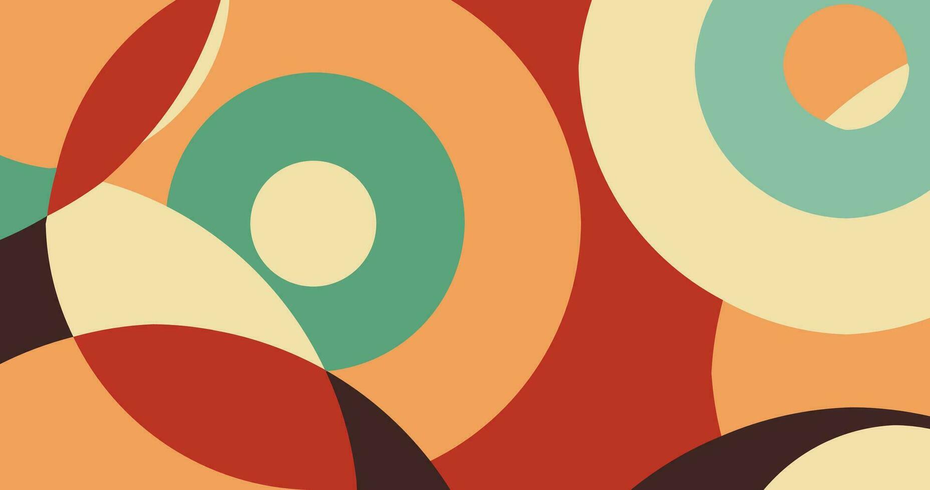 abstract colorful vintage retro 70s 80s background vector