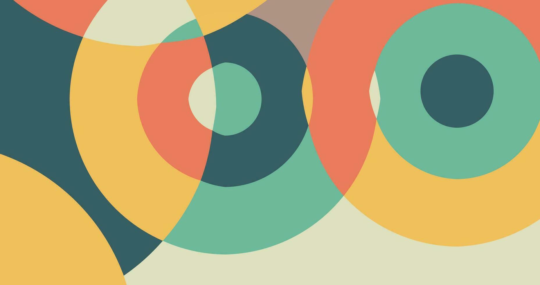 abstract colorful vintage retro 70s 80s background vector