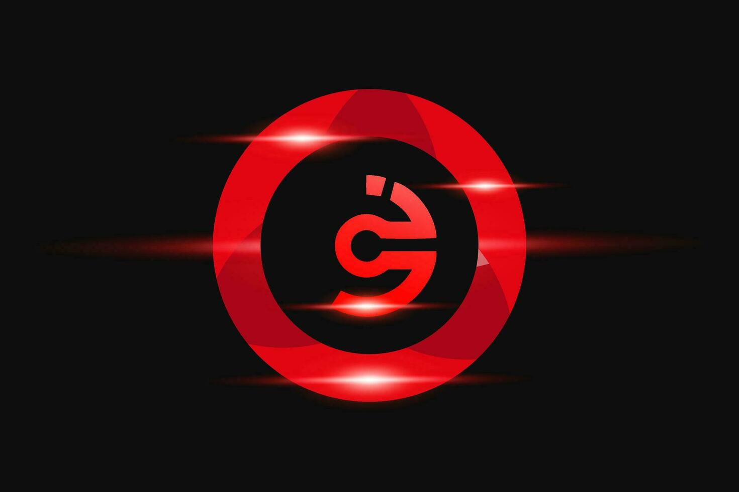 CI Red logo Design. Vector logo design for business.