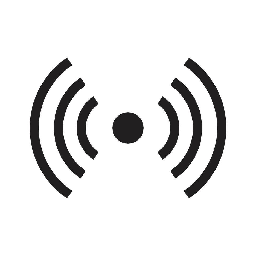 signal and wifi icon vector