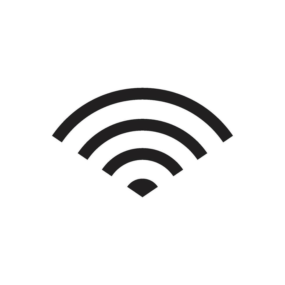 señal y Wifi icono vector