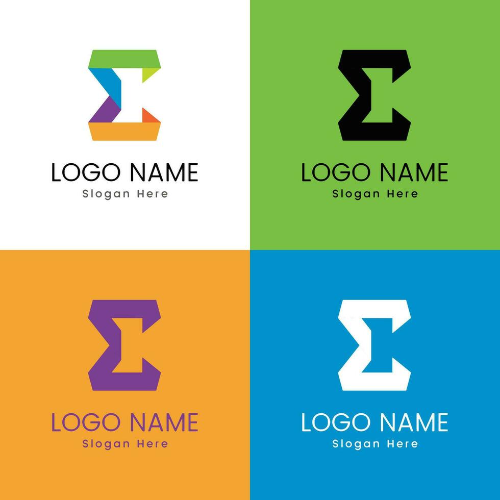 resumen logo diseño elemento. negocio modelo logo, moderno logo. vector