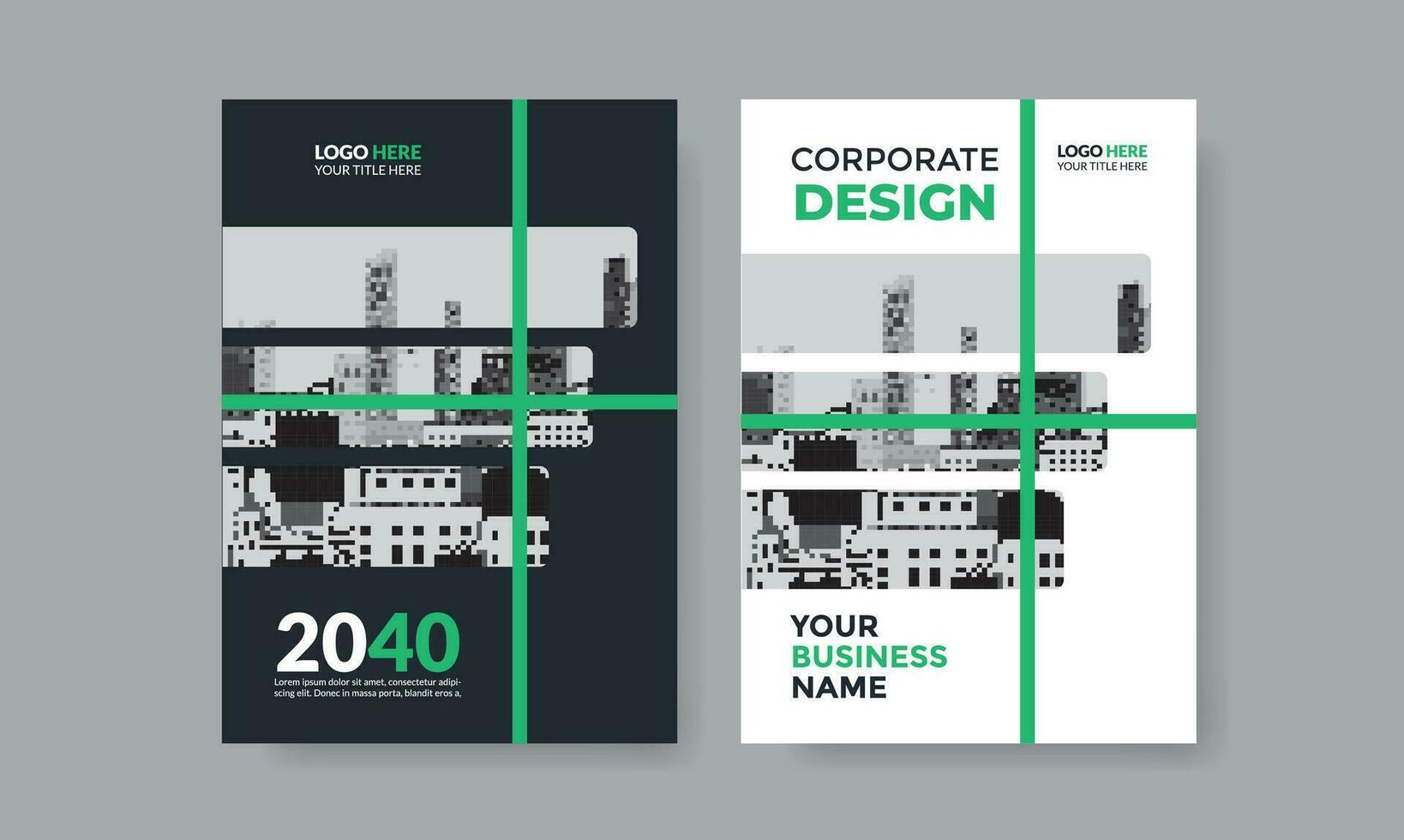 Corporate Cover Design Template in A4 size, annual report, poster, Corporate Presentation, magazine cover, vector cover design template