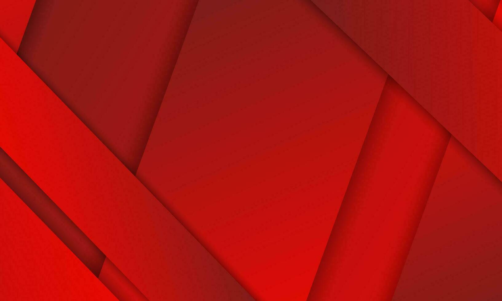 Red geometric vector background with lines and glow in vibrant colors.