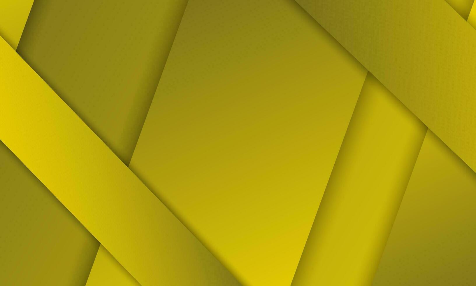 Yellow geometric vector background with lines and glow in vibrant colors.