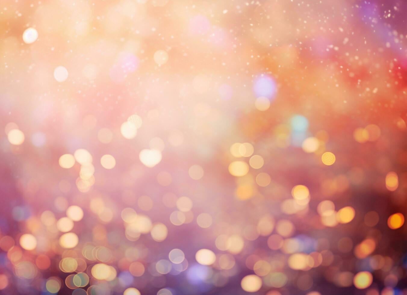 AI generated Blurred lights colorful bokeh abstract background AI Generative photo