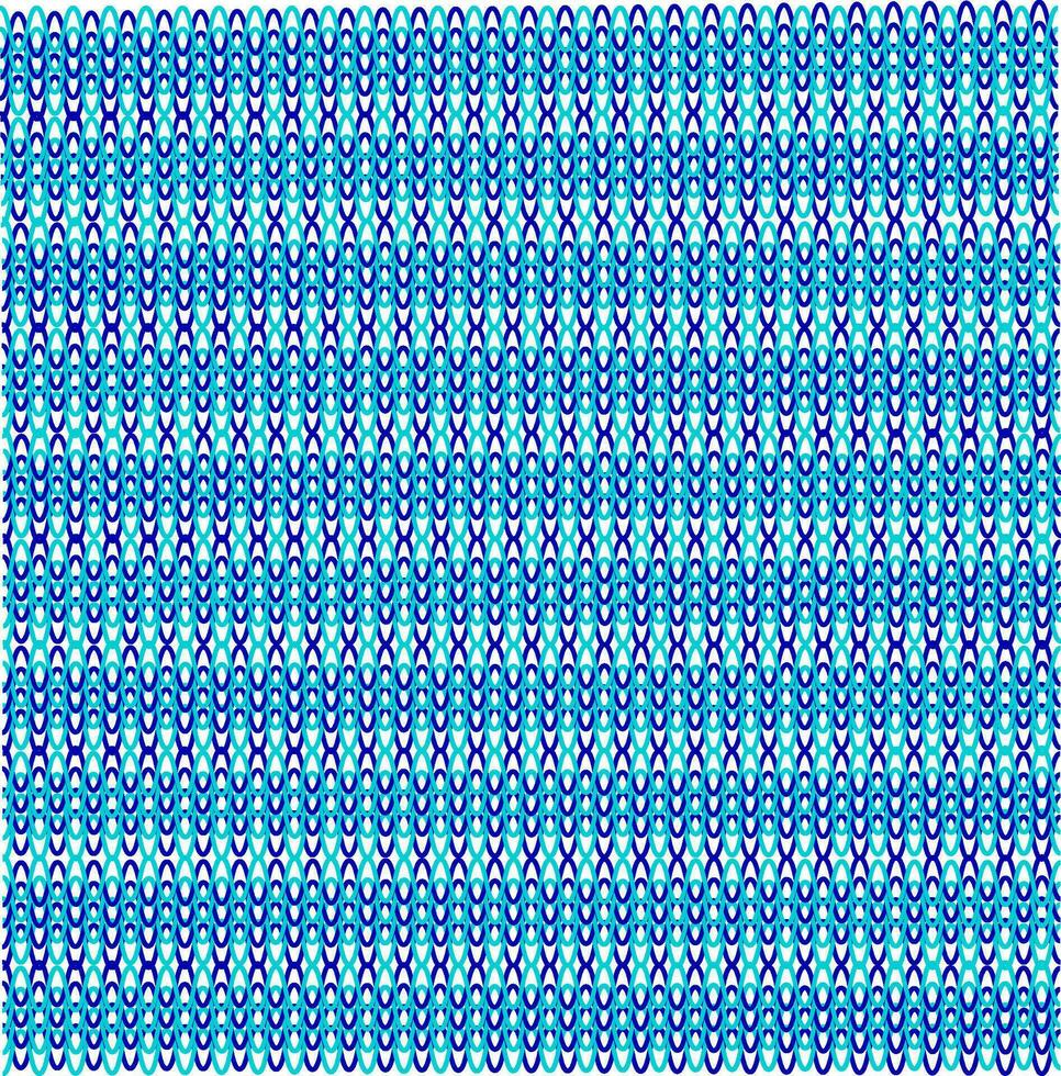 Vector monochromatic seamless texture in the form of an original abstract pattern on a blue background