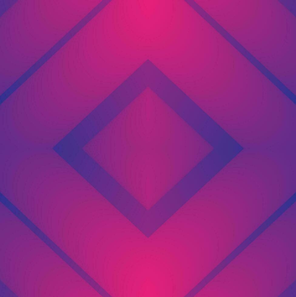 Vector abstract gradient background in purple color with geometric pattern of blue squares