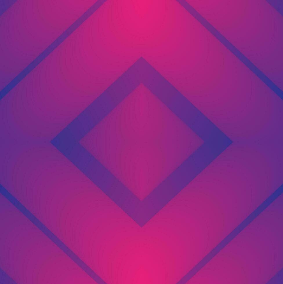 Vector abstract gradient background in purple color with geometric pattern of blue squares