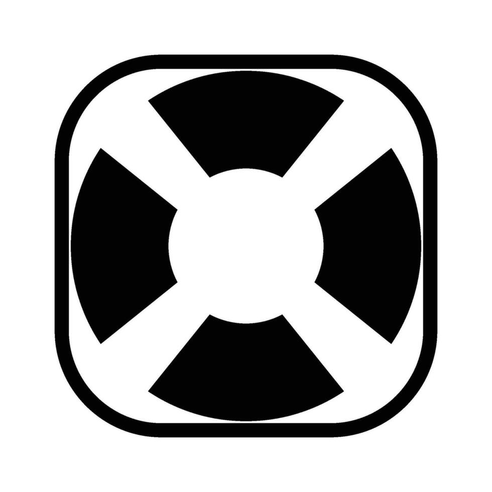 lifebuoy icon vector logo template