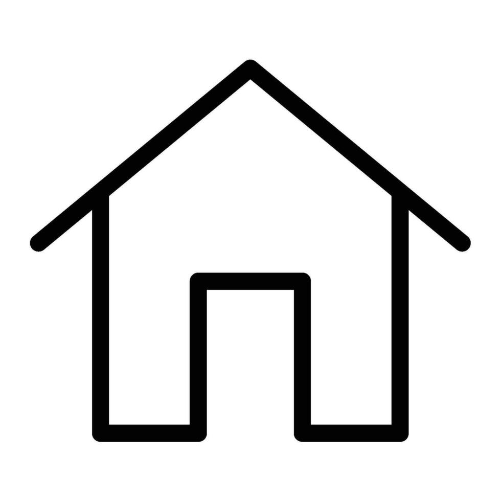 house icon for graphic and web design vector